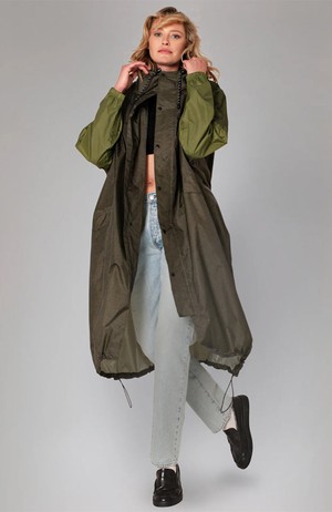 Herringbone Rain Coat from Sophie Stone