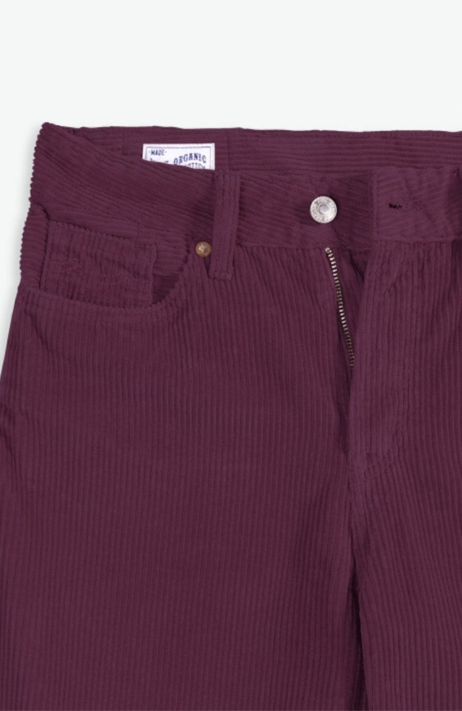 Jane cord broek mauve wine from Sophie Stone