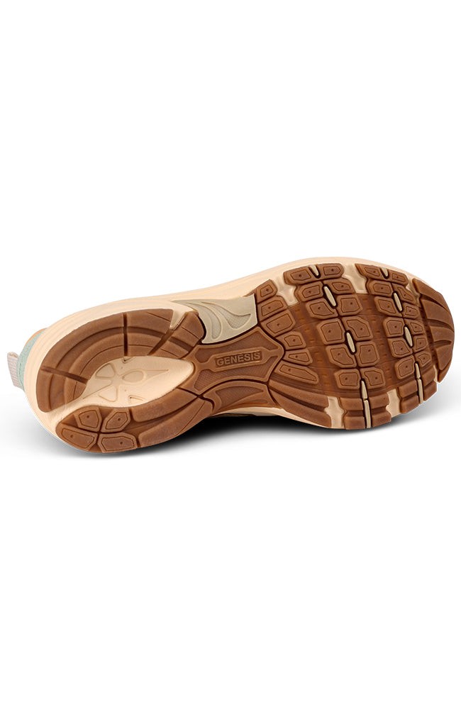 G-eco '99 sneaker metallic mint gold sand from Sophie Stone