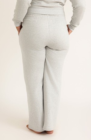 Weekend straight leg sweat pants grijs from Sophie Stone