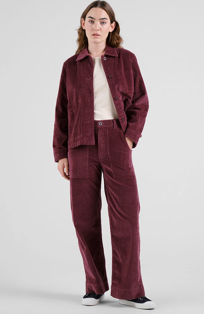 Stiby jack corduroy fig red from Sophie Stone