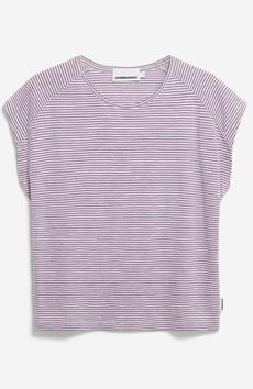 Oneliaa stripes t-shirt sunset sky via Sophie Stone