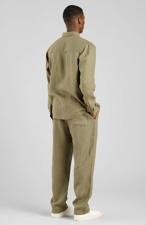 Klitmoeller broek linnen groen from Sophie Stone