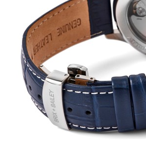 Brix + Bailey Heyes Navy Chronograph Automatic Watch from Sostter