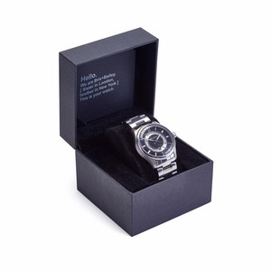 Brix + Bailey Vintage Navy Steel 40mm Men's Watch from Sostter
