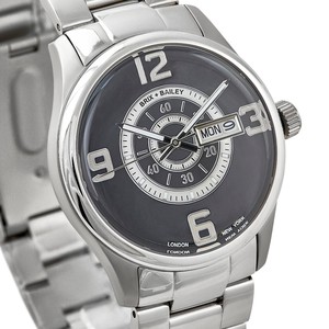 Brix+Bailey Simmonds Triple-Numbered Stainless Watch from Sostter