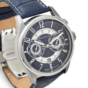 Brix + Bailey Heyes Navy Chronograph Automatic Watch from Sostter
