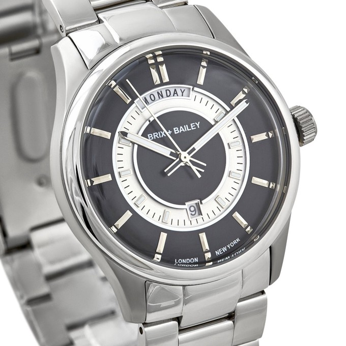 Brix + Bailey Barker Watch: 316L Steel, Quartz, 50m Water Resistant from Sostter
