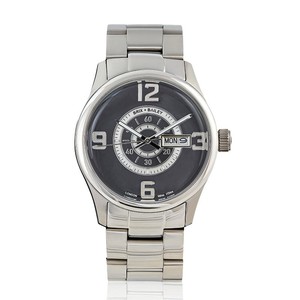 Brix+Bailey Simmonds Triple-Numbered Stainless Watch from Sostter