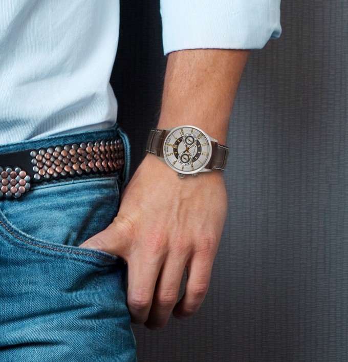 Brix + Bailey Stainless Steel Quartz Watch 40mm from Sostter