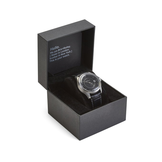 Brix+Bailey Wade Auto Watch - 316L Single-Hand Design from Sostter