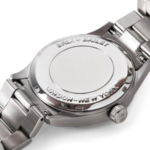 Brix + Bailey Stainless Steel Quartz Watch, 40mm, Black/Silver from Sostter