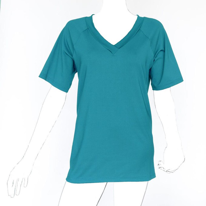Basic shirt aqua from Spiffy Active