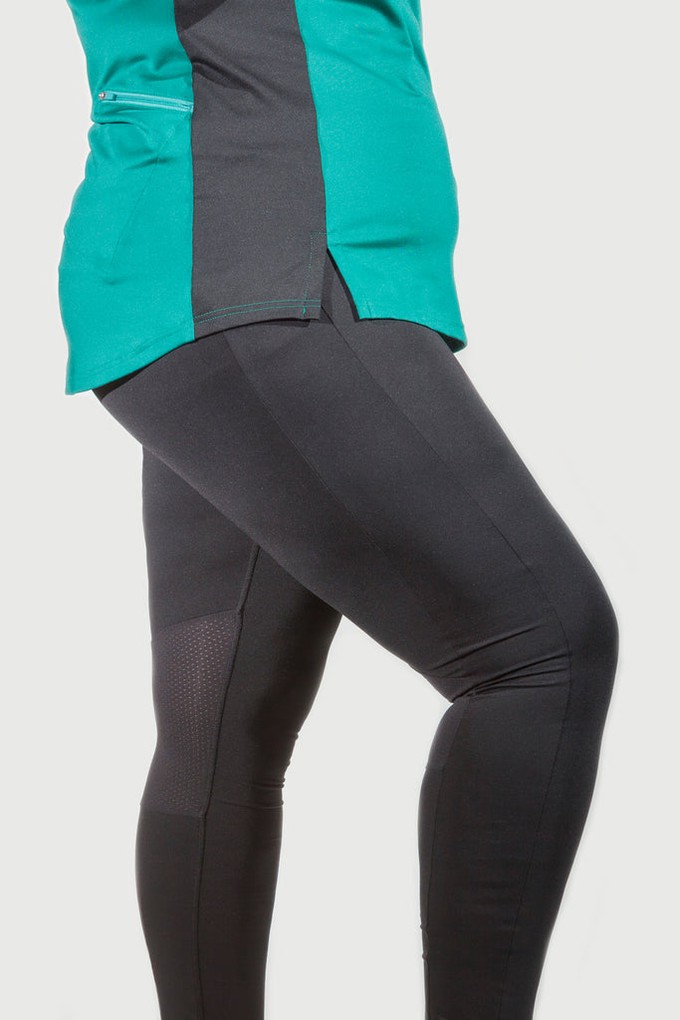 Joy shirt aqua/zwart from Spiffy Active