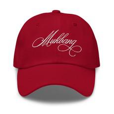 MUKBANG RED DAD HAT via SSEOM BRAND