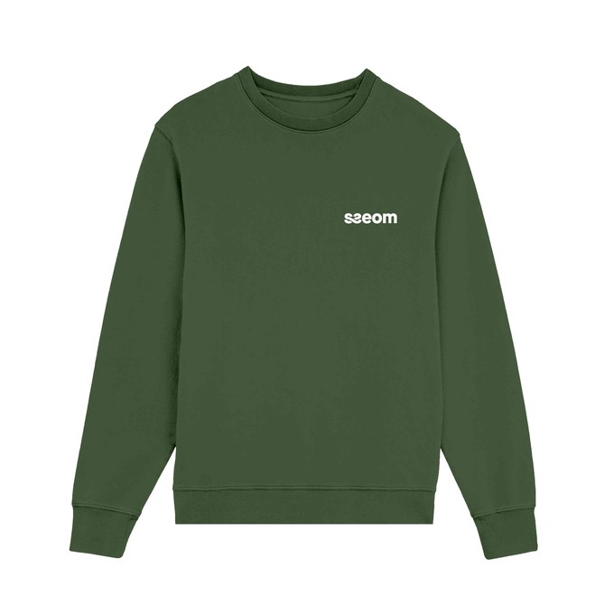 KOREAN PALACE GREEN CREWNECK from SSEOM BRAND