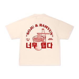 SOJU & RAMYUN TEE from SSEOM BRAND