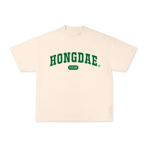 HONGDAE GREEN TEE from SSEOM BRAND