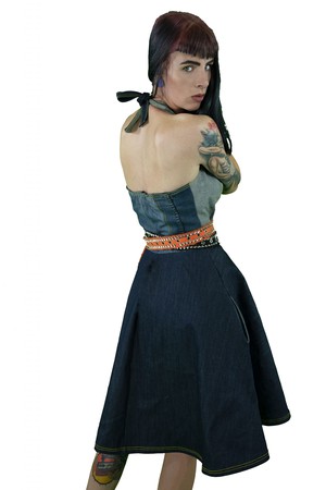 Dress Denim Galore from Stephastique