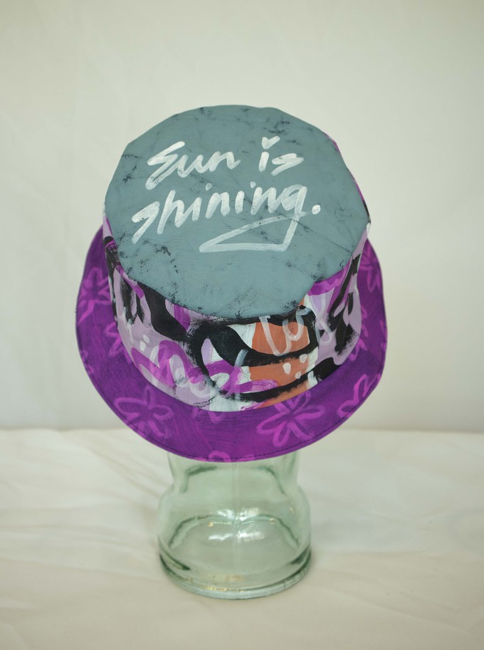 'Sun shining' Hat IM AUBE X Stephastique from Stephastique