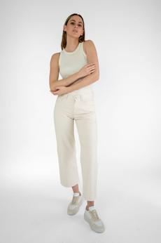 Jeans culottes made of organic cotton via STORY OF MINE