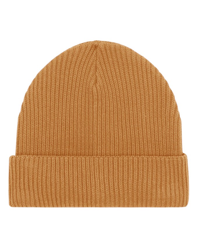 Organic Fisherman Beanie Mars Red from Stricters