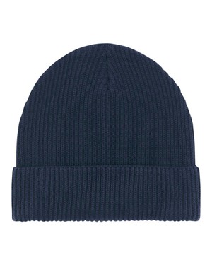 Organic Fisherman Beanie Navy from Stricters