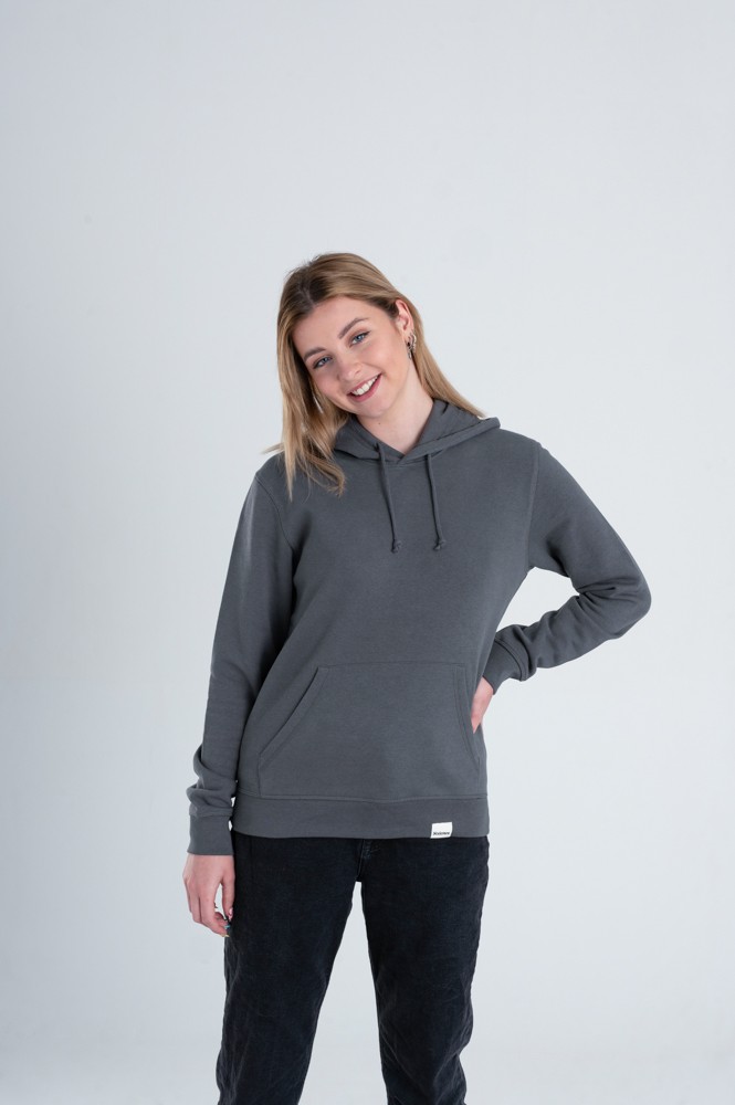 Organic Hoodie Anthracite from Stricters