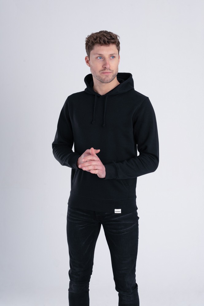 Organic Hoodie Jet Black from Stricters