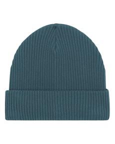 Organic Fisherman Beanie Blue Green via Stricters