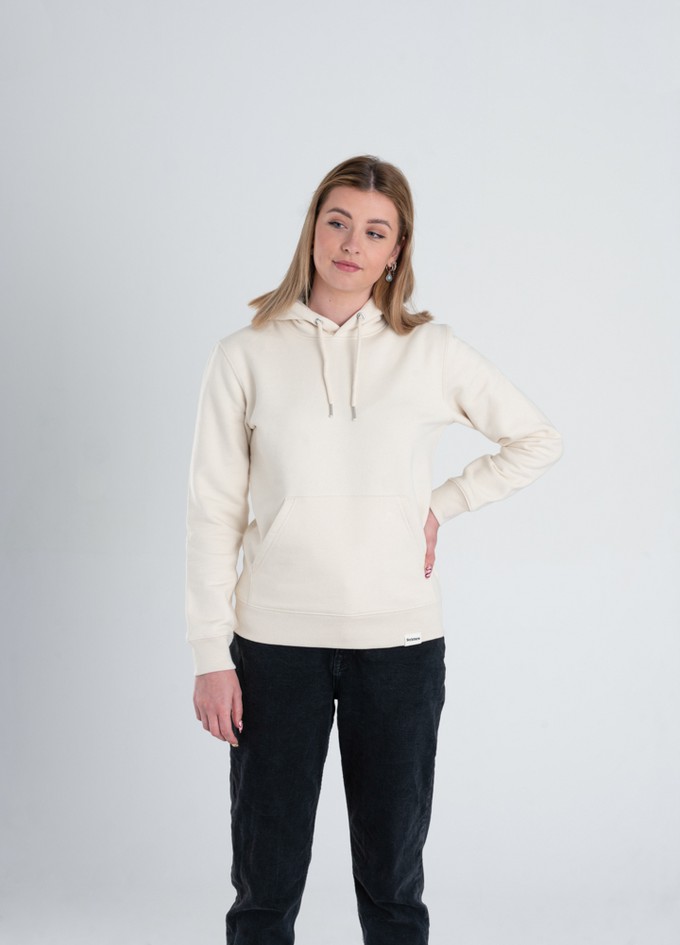 Premium Organic Hoodie Off White Raw from Stricters