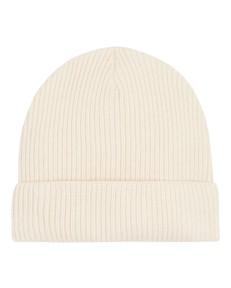 Organic Fisherman Beanie Natural White via Stricters