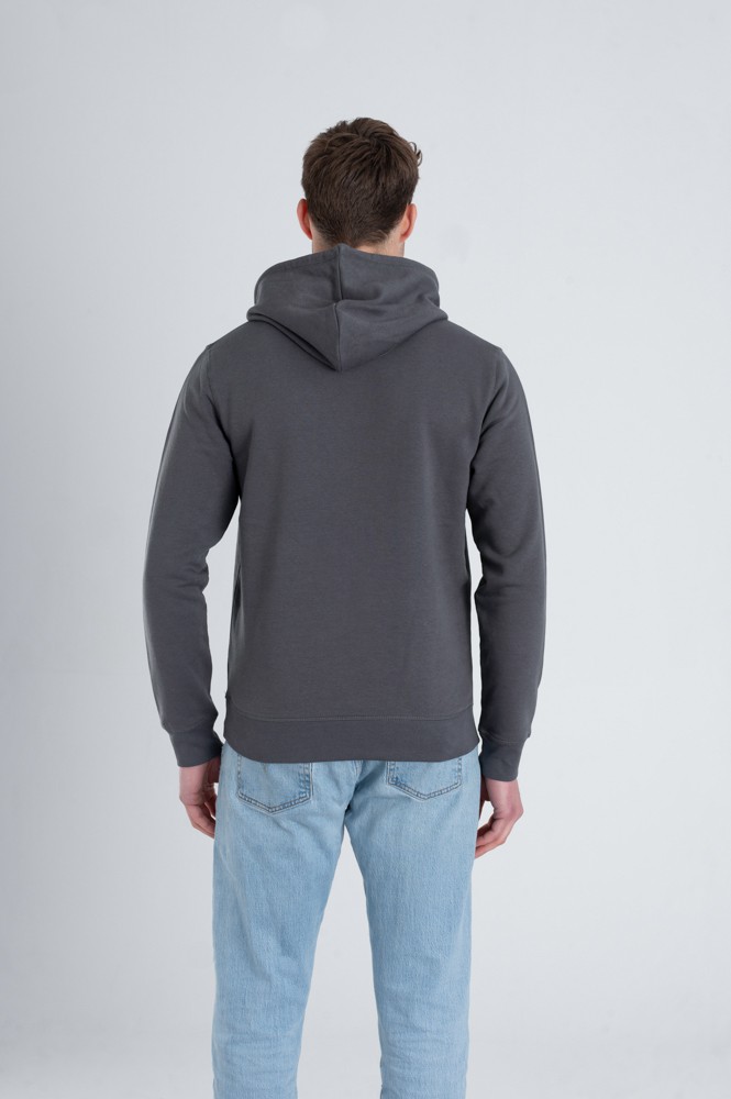 Organic Hoodie Anthracite from Stricters