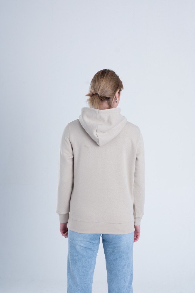 Premium Organic Hoodie Sand from Stricters