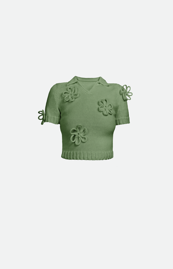 Flower polo from Studio Selles