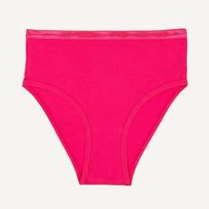 Organic Cotton High-Rise Brief in Aurora via Subset