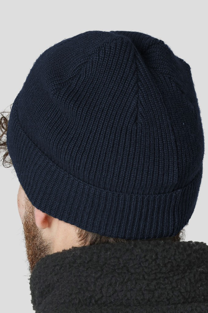 Agger Beanie Navy Eclipse from Superstainable