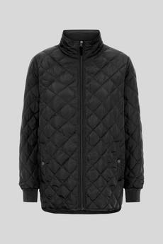 Quilted Jacket Black via Superstainable