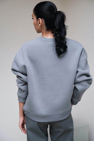 Bien Sûr Sweater | Bio Katoen Navy from Sûr Atelier