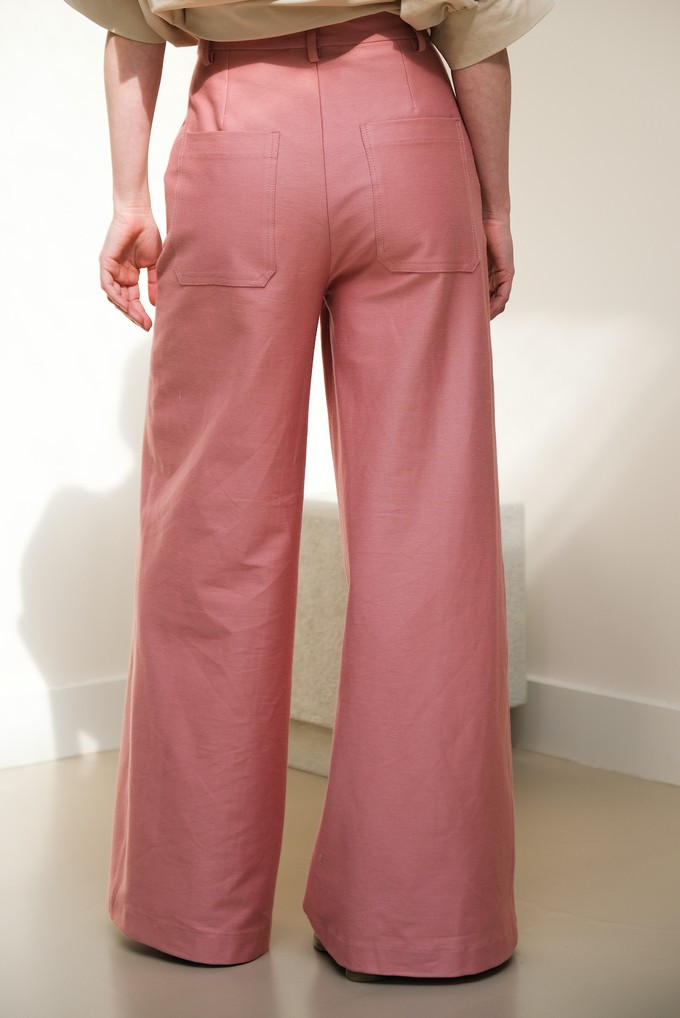 Moise Broek | Jersey Roze from Sûr Atelier