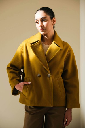 Lola Jas | Katoen Olijfgroen from Sûr Atelier