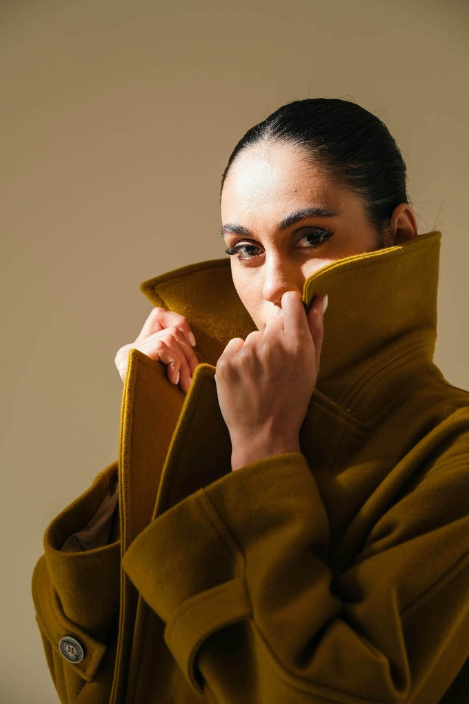 Lola Jas | Katoen Olijfgroen from Sûr Atelier
