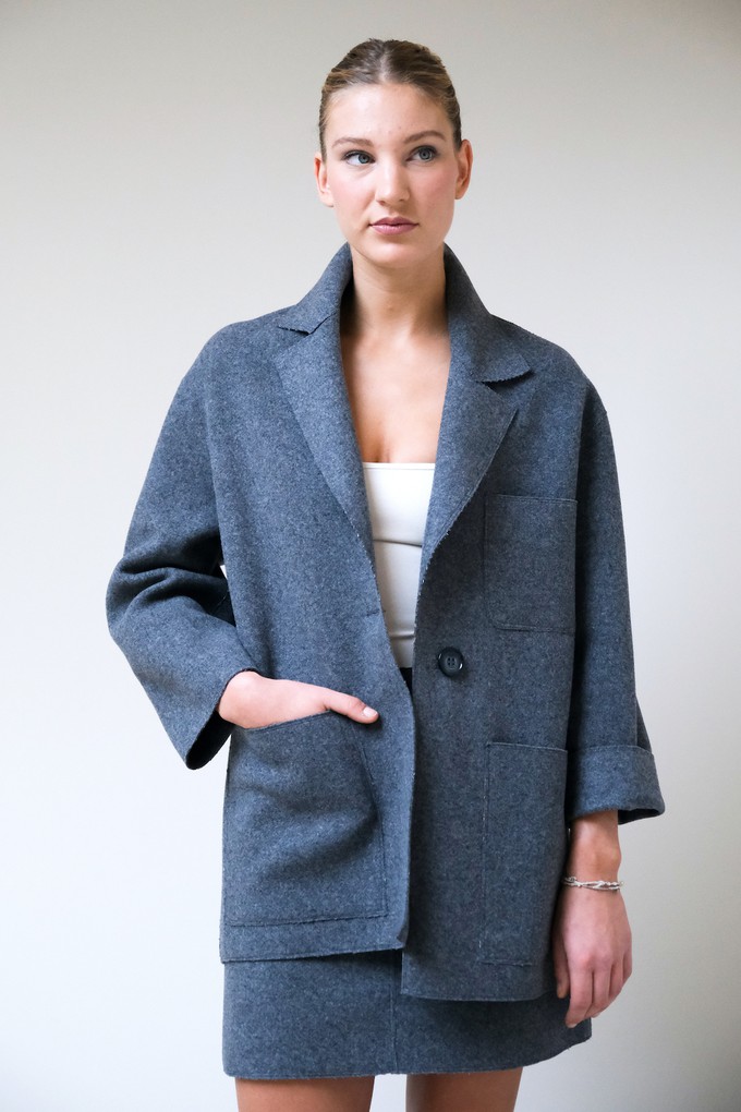 Colbert Jasje | Wol Grijs from Sûr Atelier