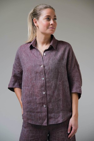 Louise Blouse | Linnen Melange from Sûr Atelier