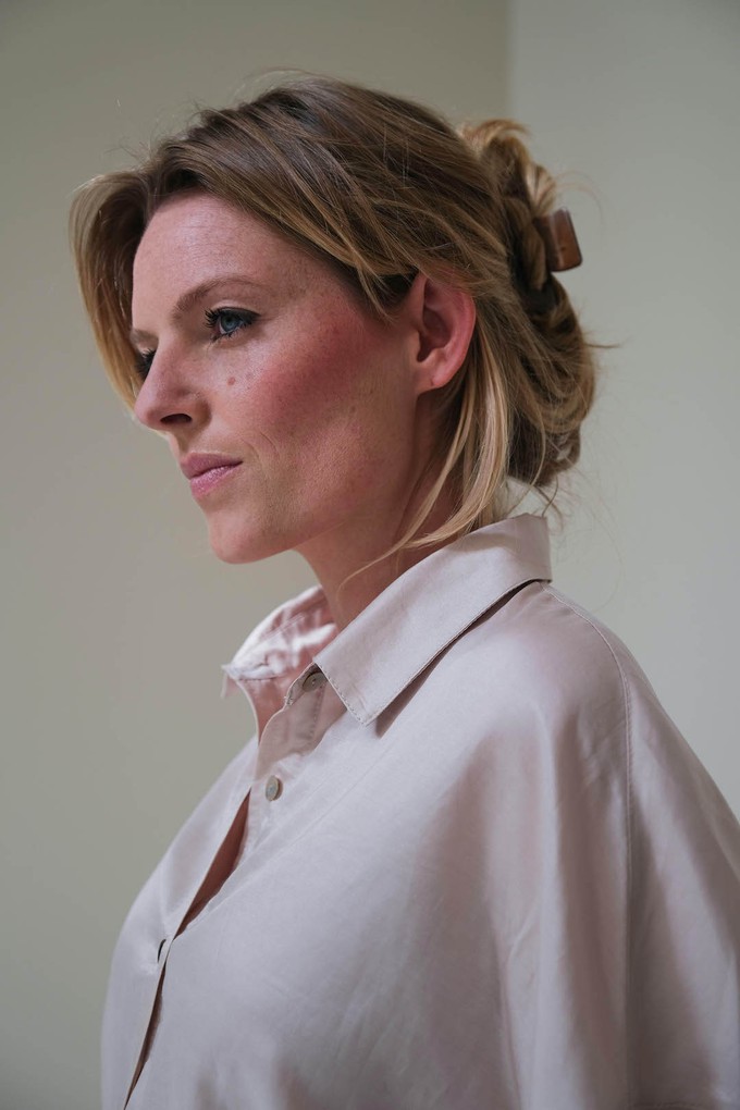 Louise Blouse | Zijde Blush from Sûr Atelier