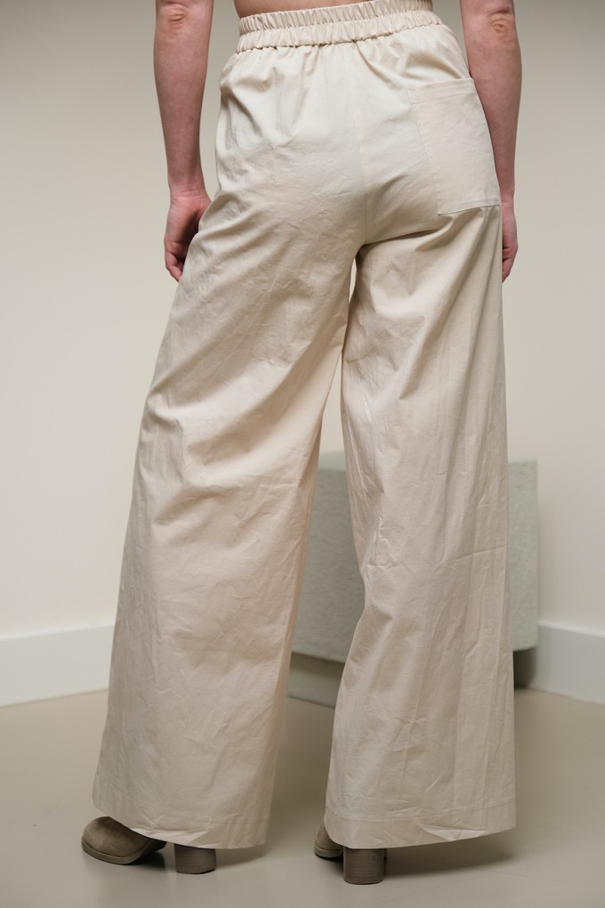 Lon Broek | Katoen Crème from Sûr Atelier