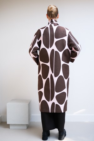 Lange Jas | Ingeweven jacquard from Sûr Atelier