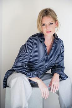 Blouse | Katoen Streep via Sûr Atelier