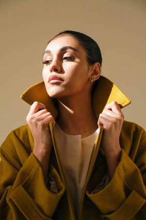 Lola Jas | Katoen Olijfgroen from Sûr Atelier