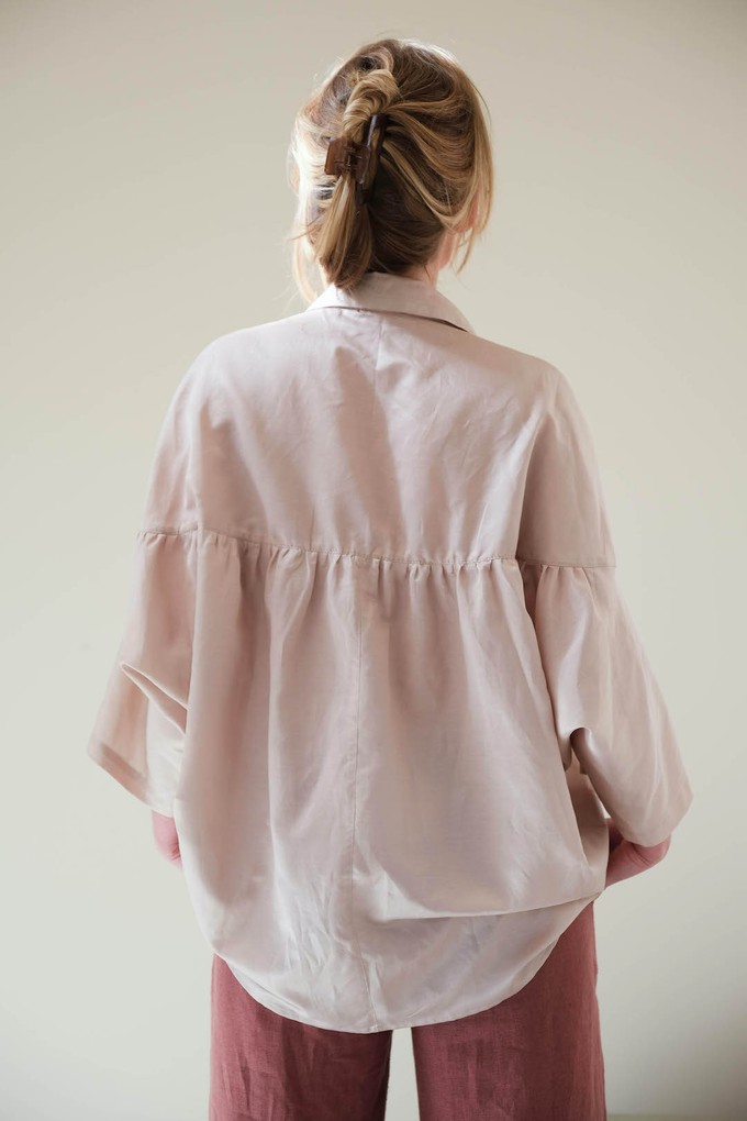 Louise Blouse | Zijde Blush from Sûr Atelier